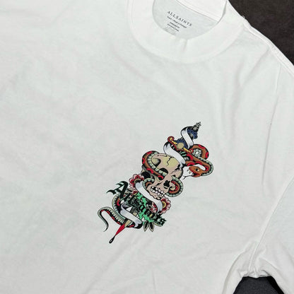 AllSaints Blade Tee - Optic White