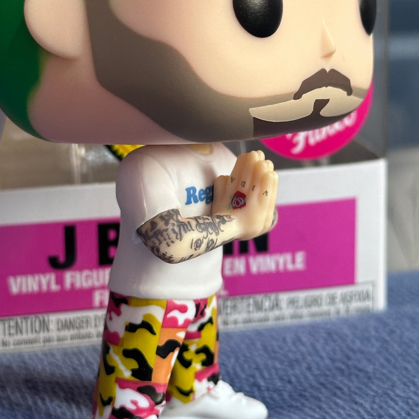 J Balvin Funko Pop Limited Chase Edition - Green Hair