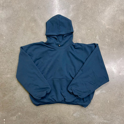 Yeezy x GAP x Balenciaga Logo Hoodie - Dark Blue