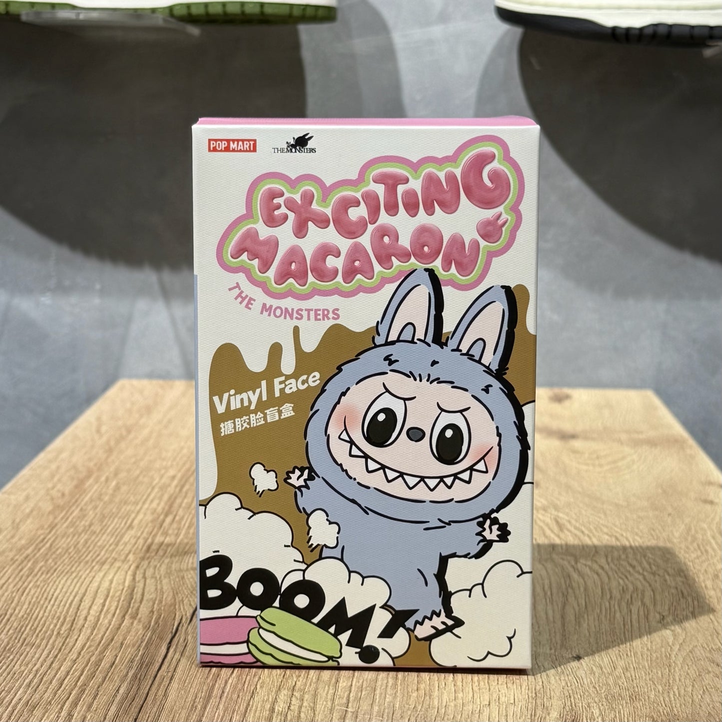 Labubu The Monsters Exciting Macarons Vinyl Face Blind Box