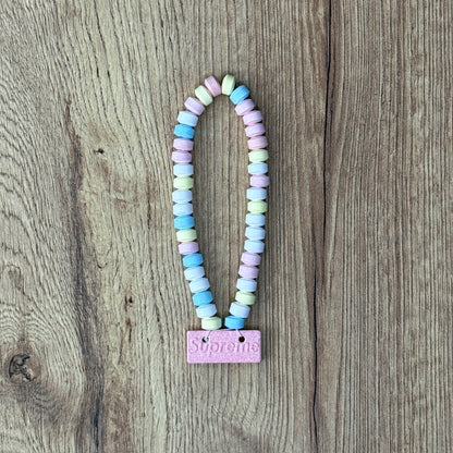 Supreme Smarties Candy Necklace