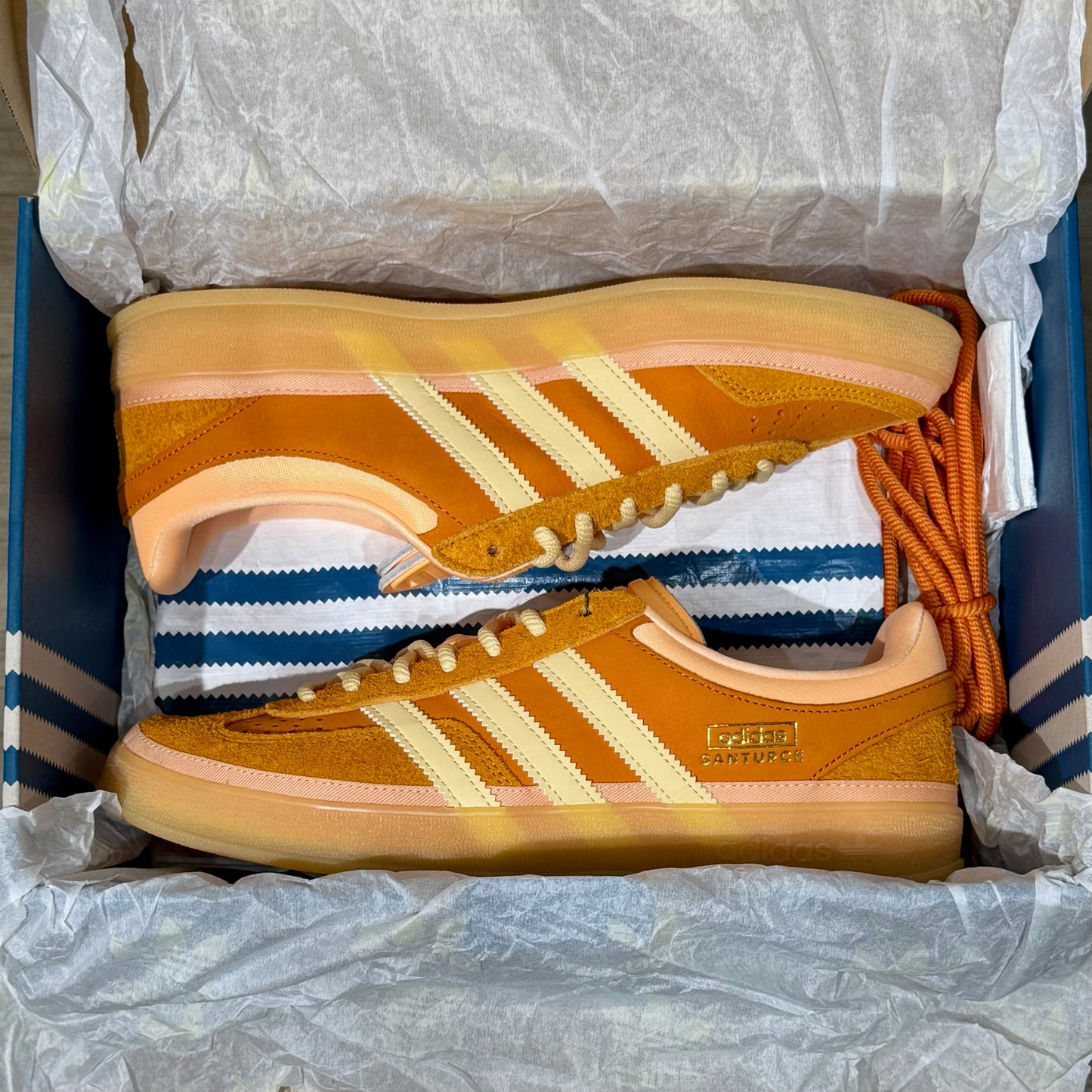Adidas x Bad Bunny Gazelle Indoor - Santurce