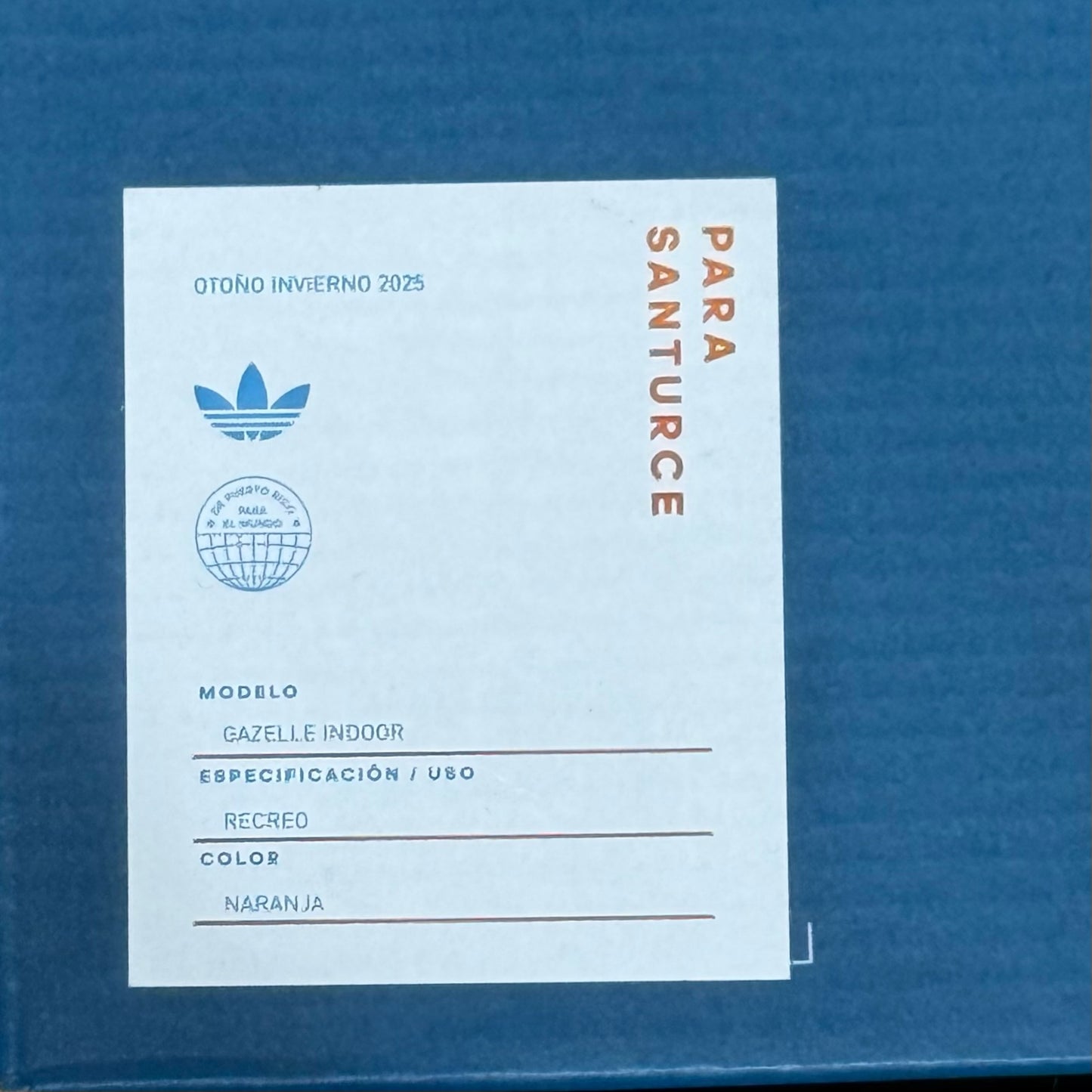 Adidas x Bad Bunny Gazelle Indoor - Santurce