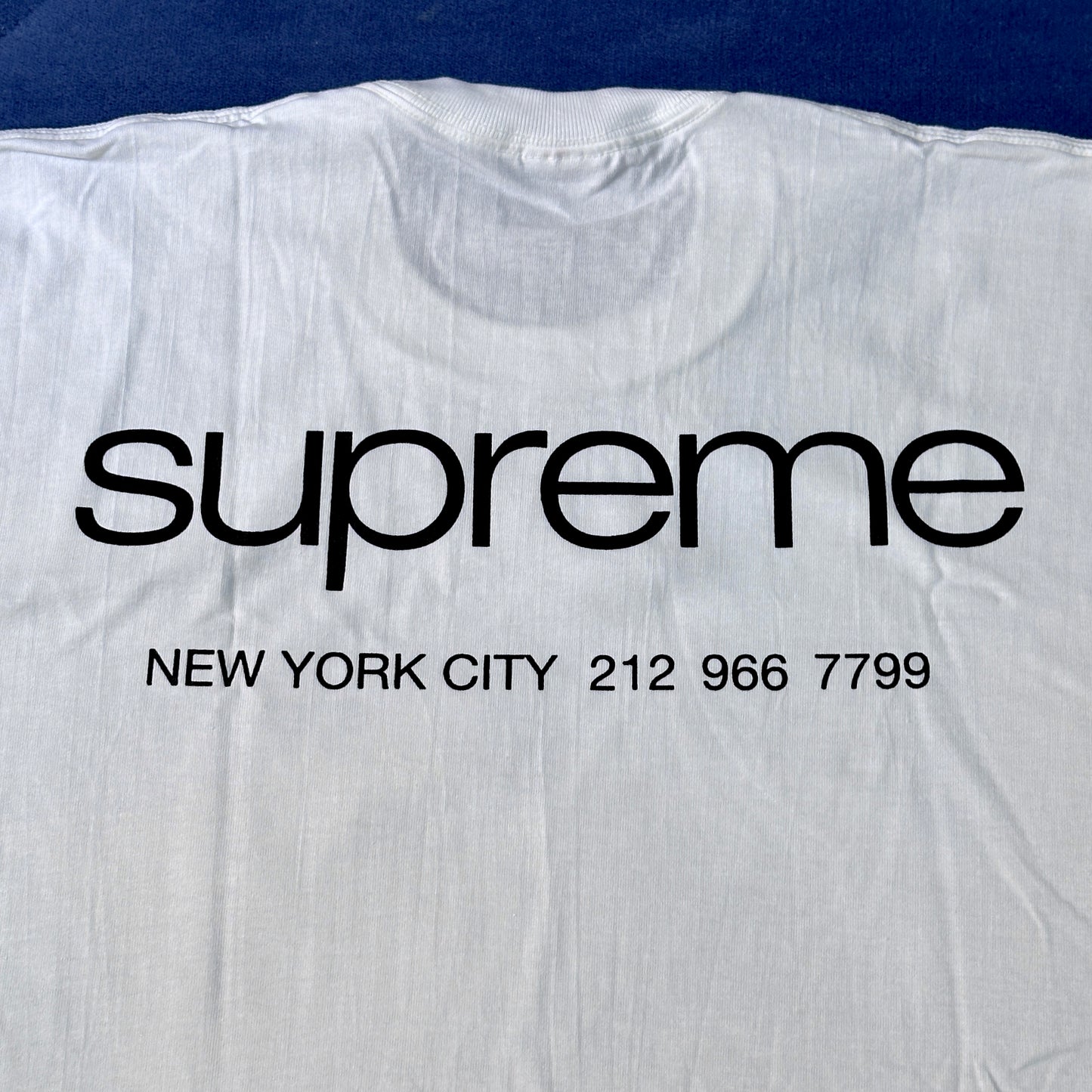 Supreme NYC Tee - White