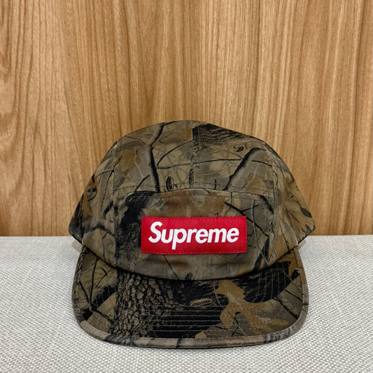 Supreme Washed Chino Twill Camp Cap - Realtree Hardwoods Camo