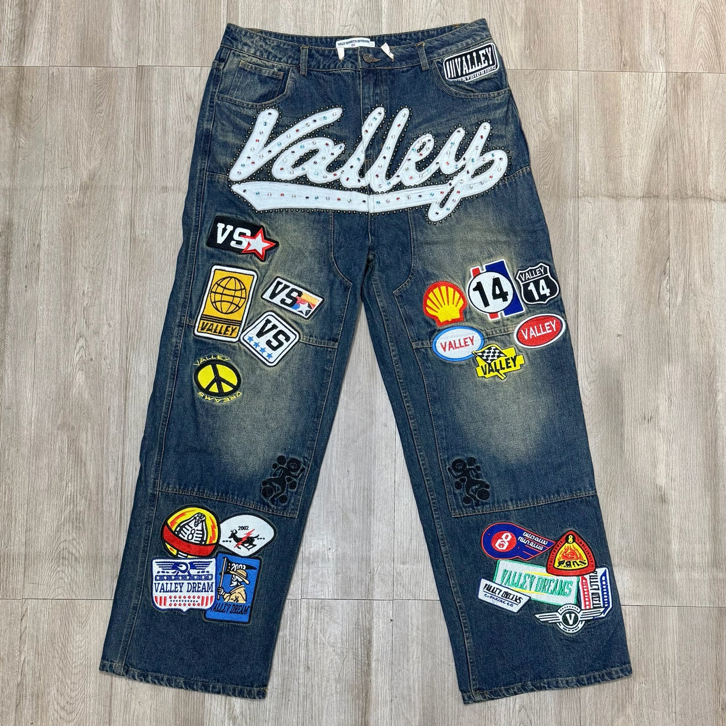Vale Forever Valley Denim 1980s Carpenters - Blue