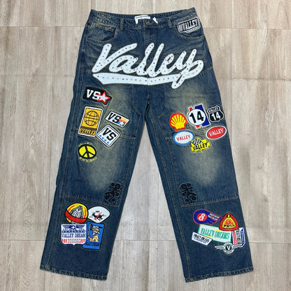 Vale Forever Valley Denim 1980s Carpenters - Blue