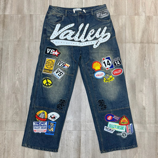 Vale Forever Valley Denim 1980s Carpenters - Blue