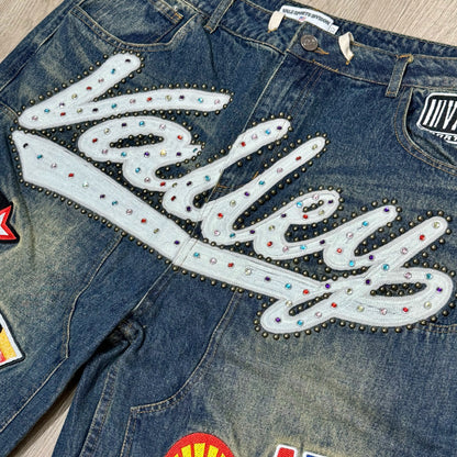 Vale Forever Valley Denim 1980s Carpenters - Blue