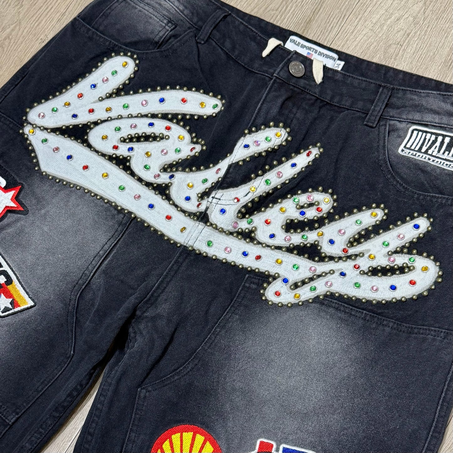 Vale Forever Valley Denim 1980s Painters - Black