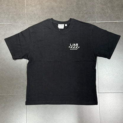 Off-White L/AB Diagonal Tee - Black