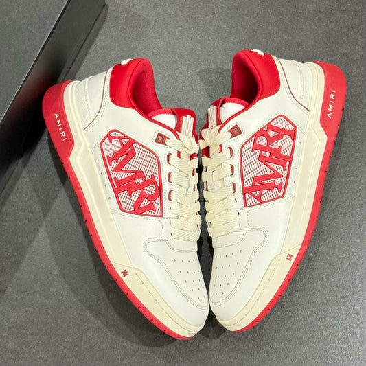 Amiri Classic Low - White & Red