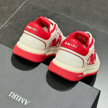 Amiri Classic Low - White & Red