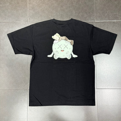 Kaws x Uniqlo Universe Moon Graphic Tee - Black