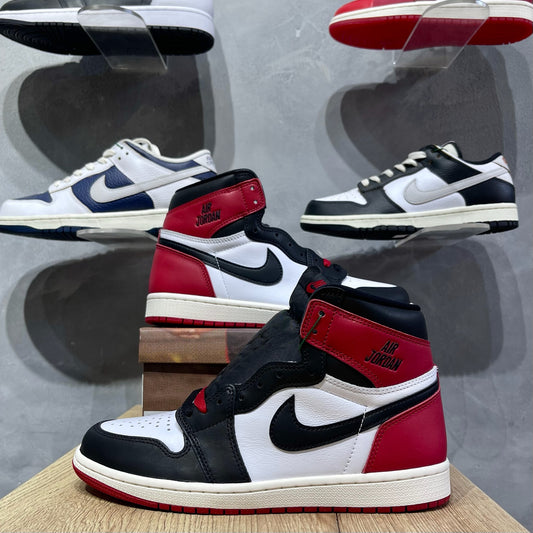 Jordan 1 High Reimagined - Black Toe