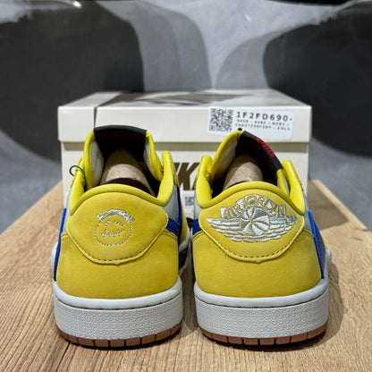 Jordan 1 Low x Travis Scott - Canary Yellow