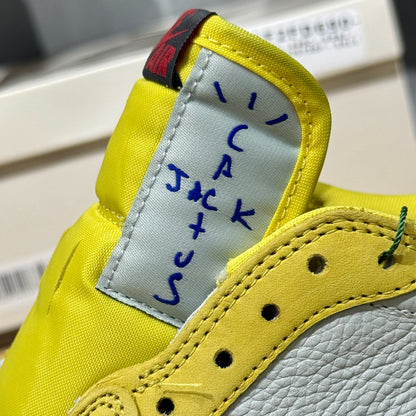 Jordan 1 Low x Travis Scott - Canary Yellow