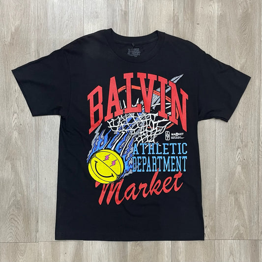 J Balvin x Market Athletic Department Tee - Black
