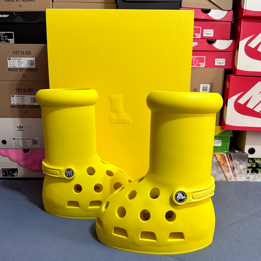 MSCHF x Crocs Big Red Boots - Yellow