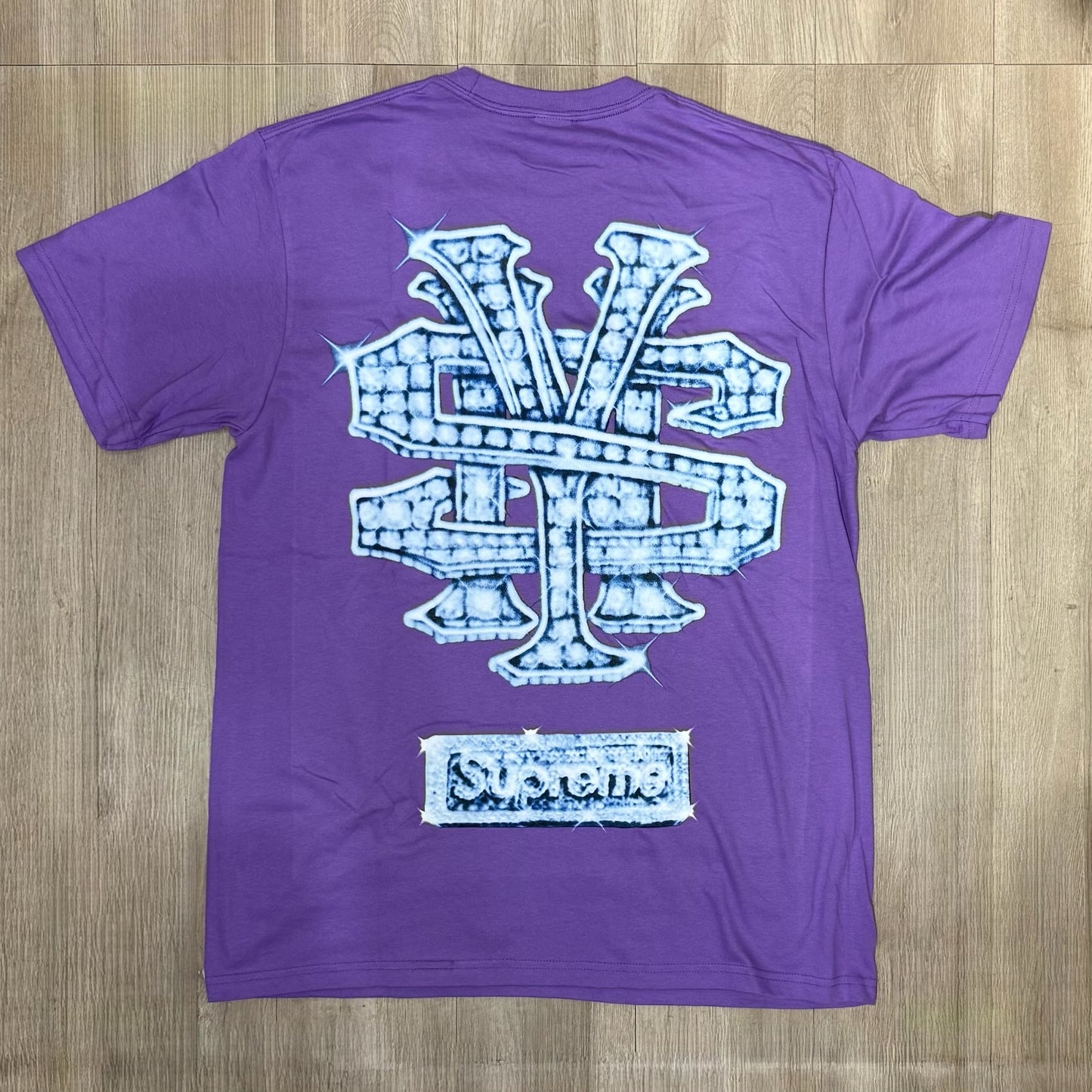Supreme Snowman Tee - Purple
