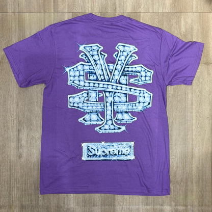 Supreme Snowman Tee - Purple