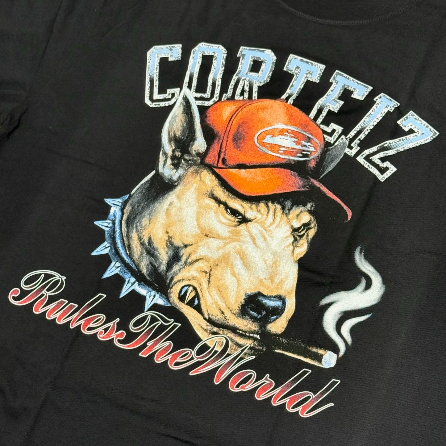 Corteiz Dog Pound Tee - Black