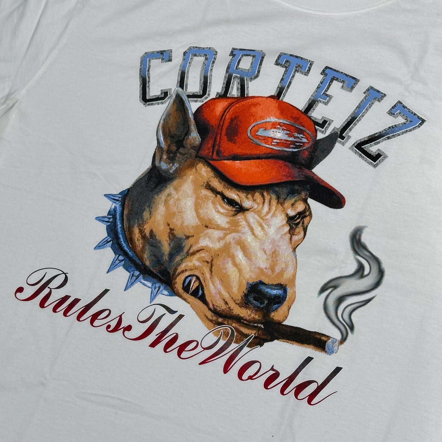 Corteiz Dog Pound Tee - White