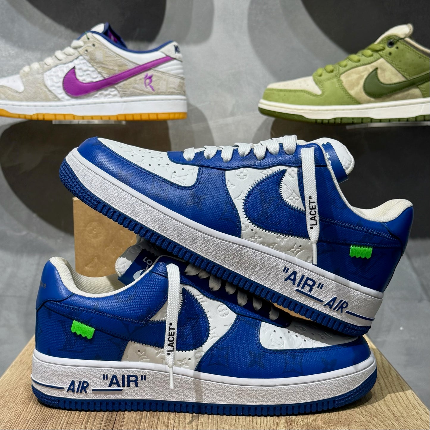 Nike x Louis Vuitton by Virgil Abloh Air Force 1 - Royal Blue