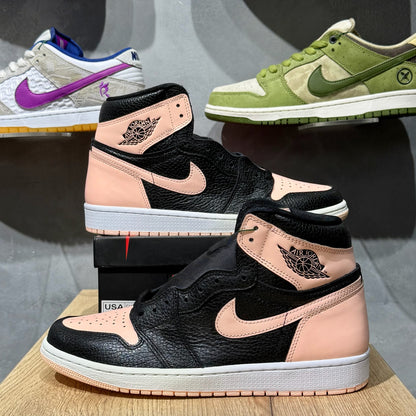 Jordan 1 High - Black Crimson Tint