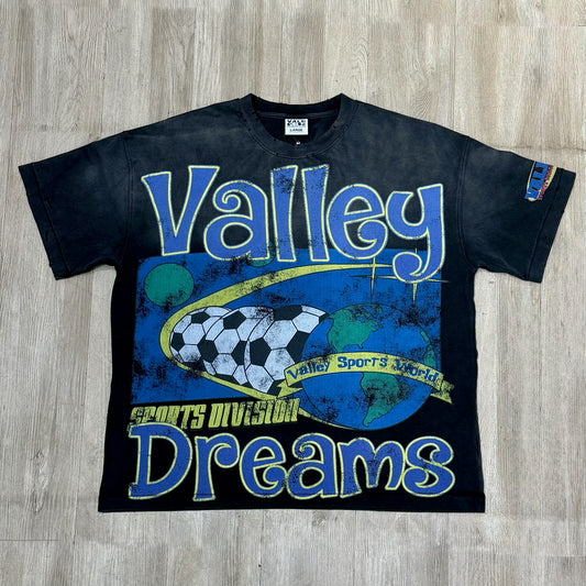 Vale Forever Ride Football Tee - Black