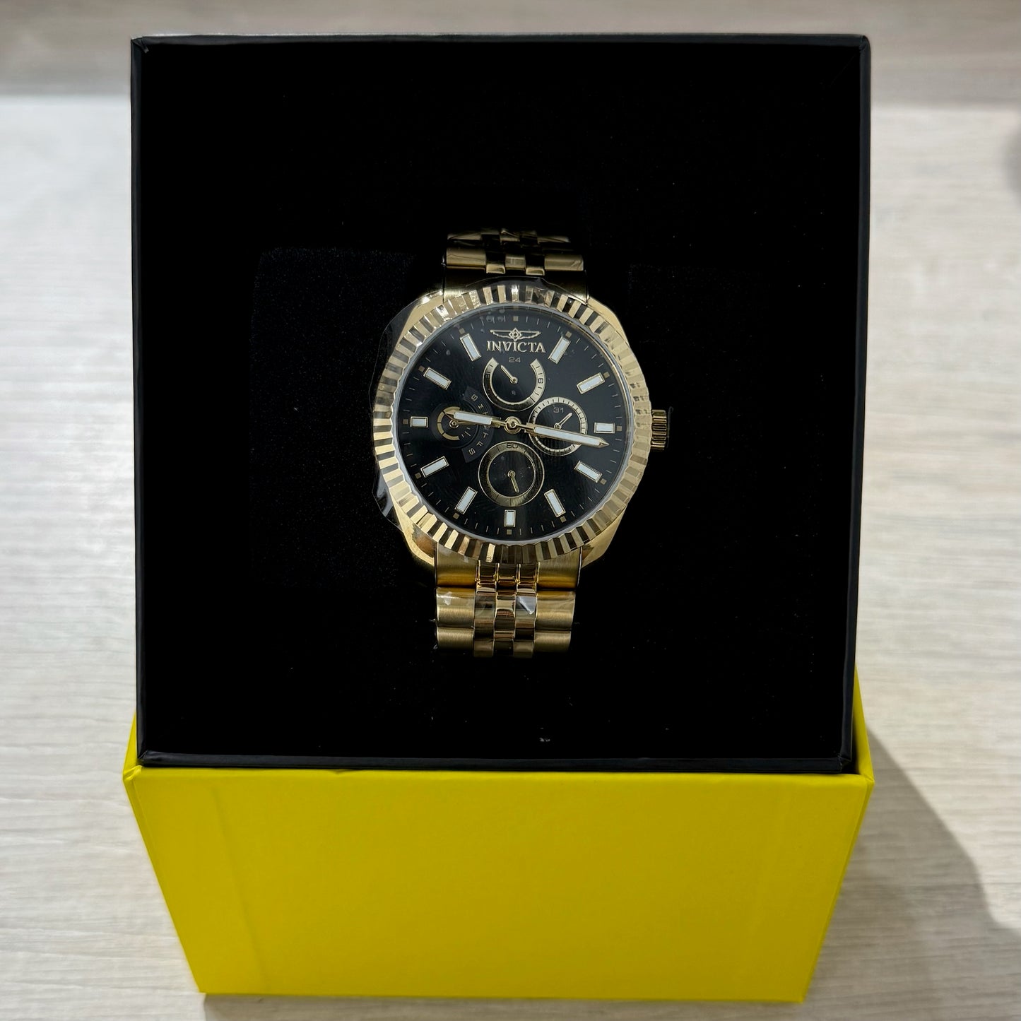 Invicta Specialty Watch 43mm Steel - Gold & Black