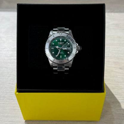 Invicta Pro Diver Watch 40mm - Grey & Green