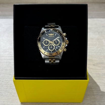 Invicta Pro Diver Watch 40mm Steel - Grey & Gold