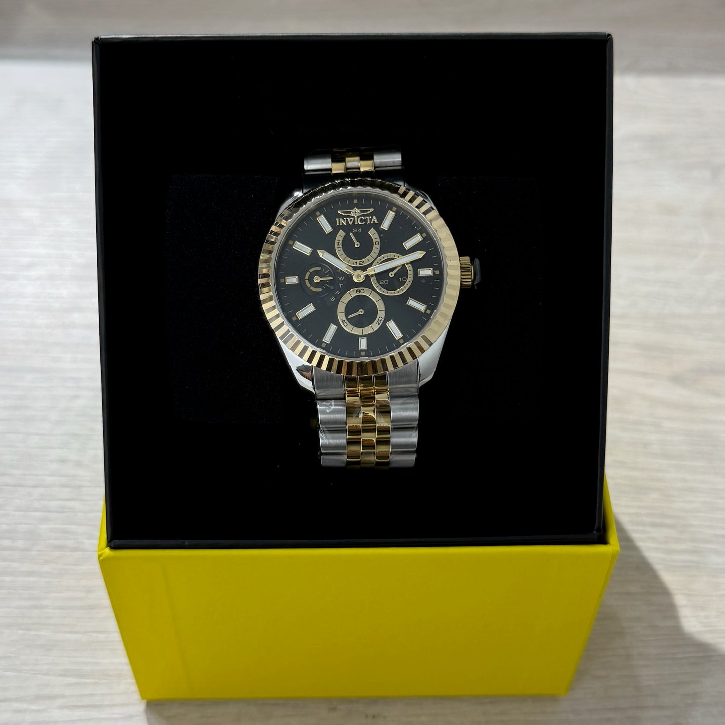 Invicta Specialty Wharton Watch 43mm - Gold & Steel