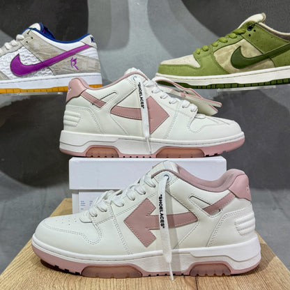 Off White Out Of Office - White & Pink