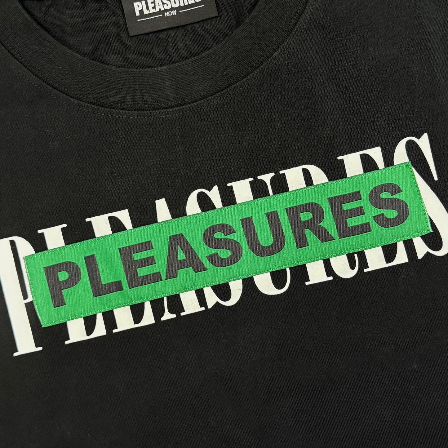 Pleasures Doubles Heavyweight Tee - Black