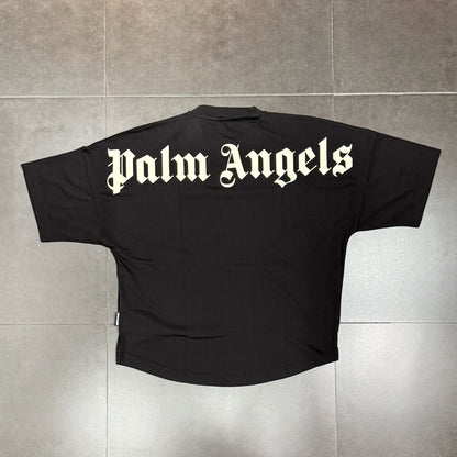 Palm Angels Classic Logo Over Tee - Black & White