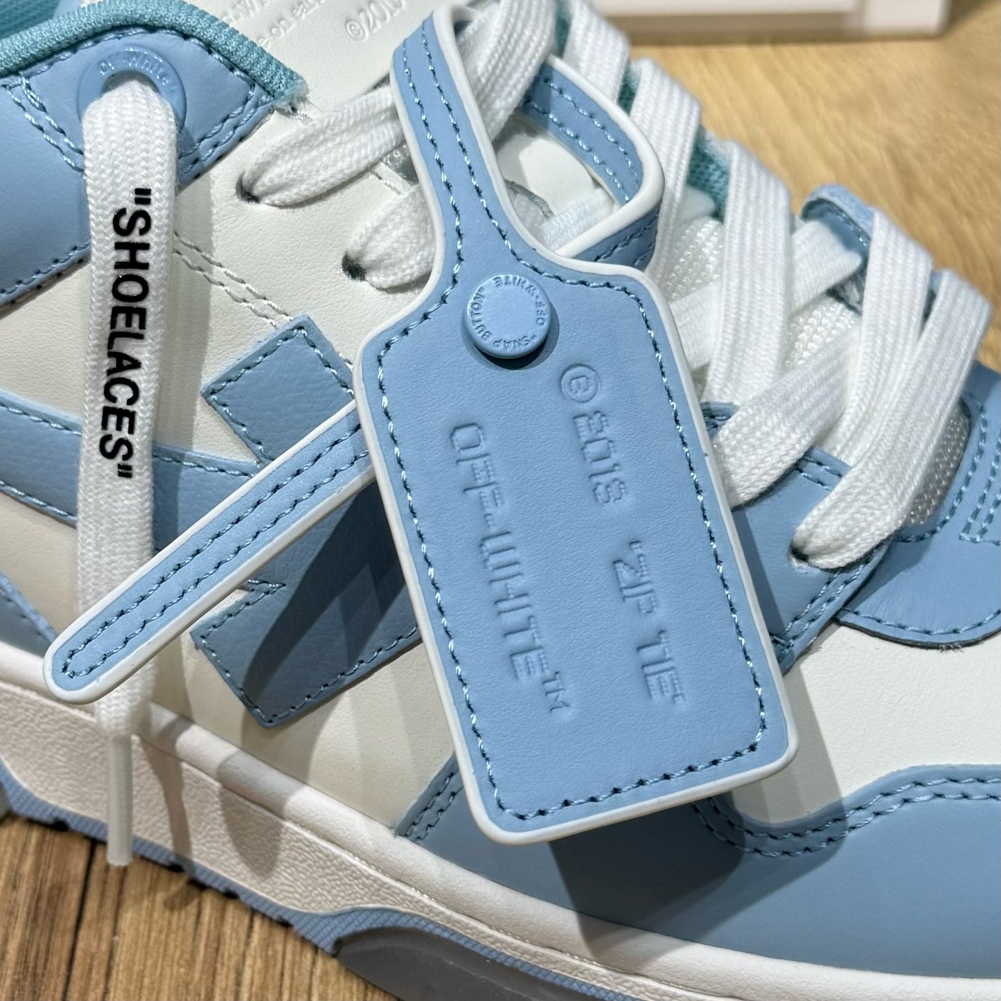 Off White Out Of Office - Light Blue