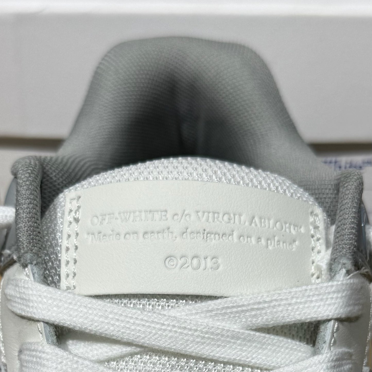 Off White Out Of Office - Light Grey