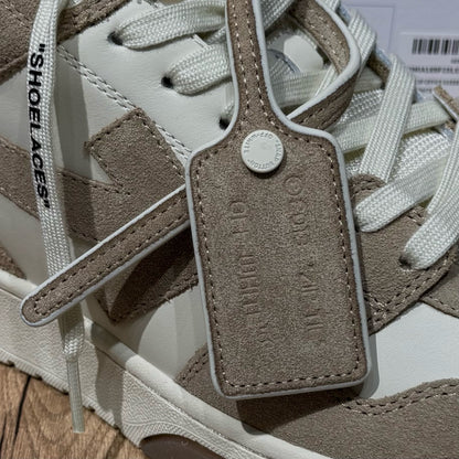 Off White Out Of Office - Beige & Brown