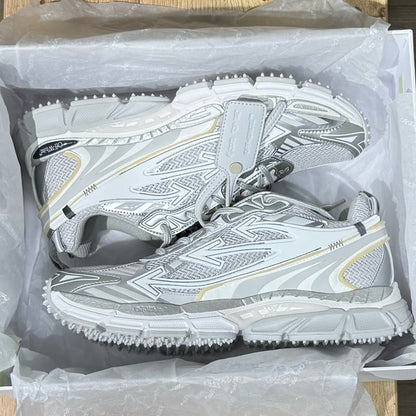 Off White Be Right Back Lace Up - Grey & White