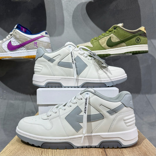 Off White Out Of Office - White & Grey