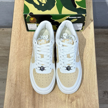 Bape Sta #6 - White & Beige