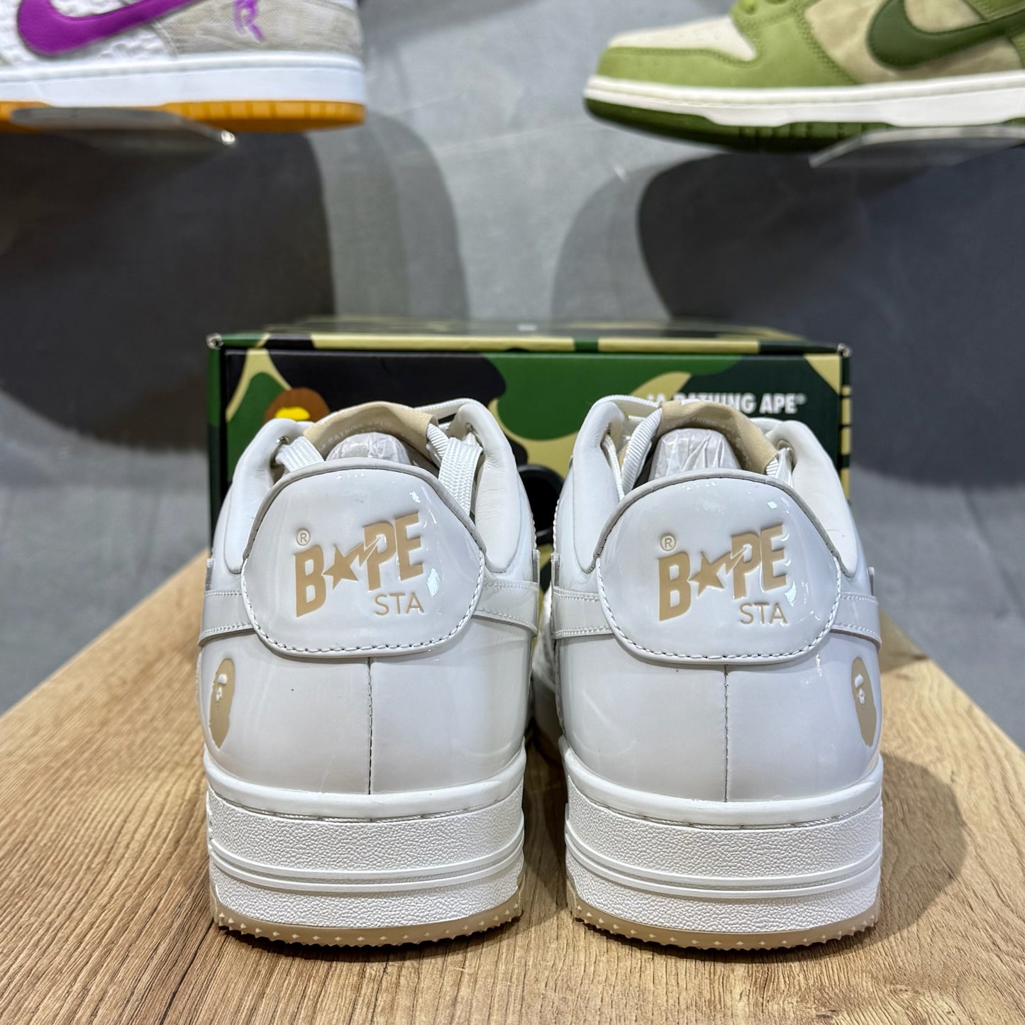 Bape Sta #6 - White & Beige