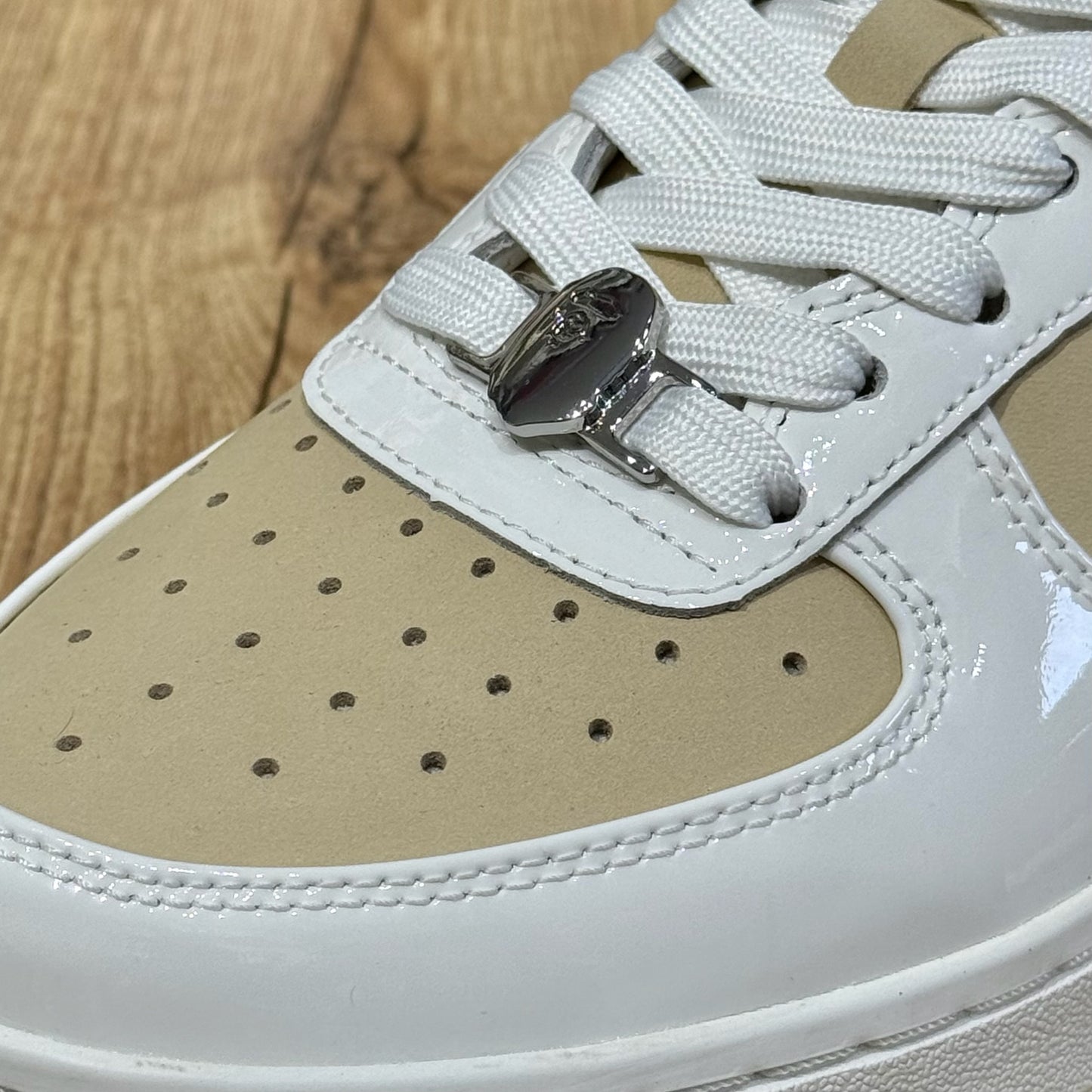 Bape Sta #6 - White & Beige