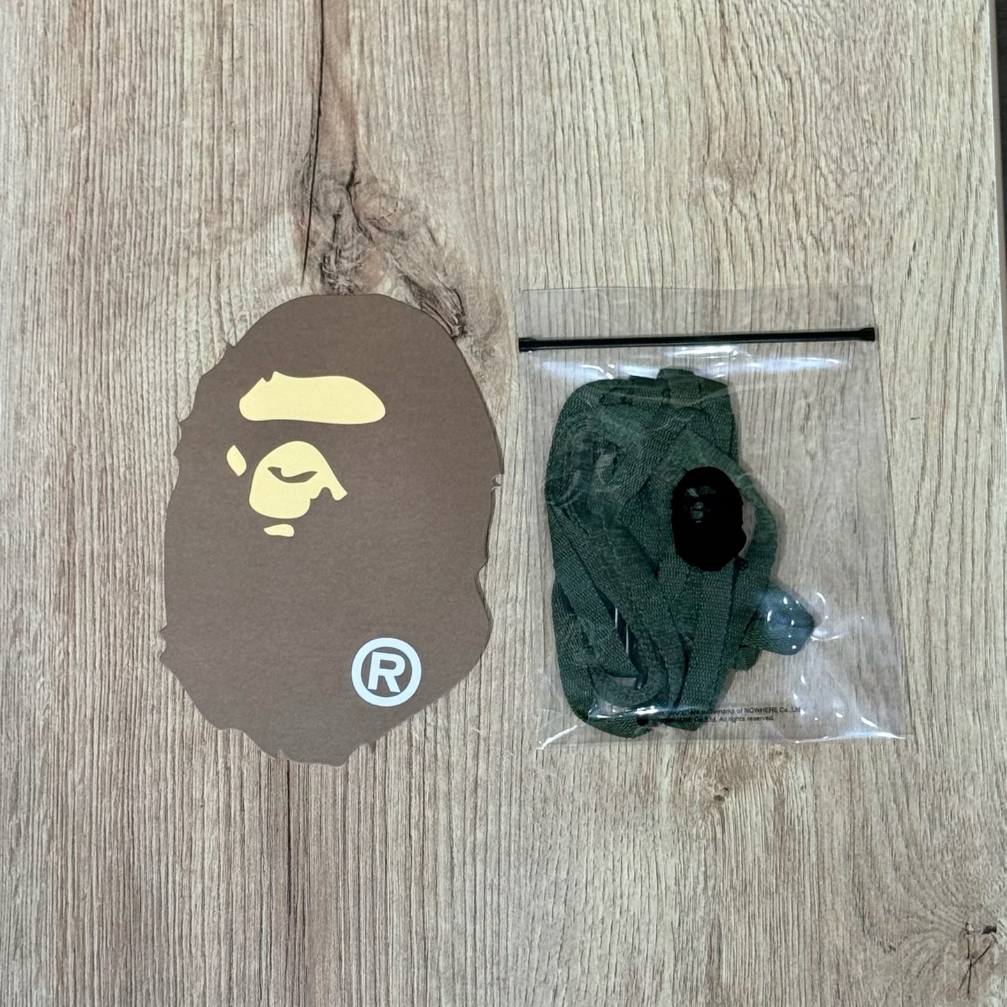 Bape Sta #6 - White & Olive