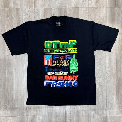 Frsh x Bad Bunny DTMF Tee - Black