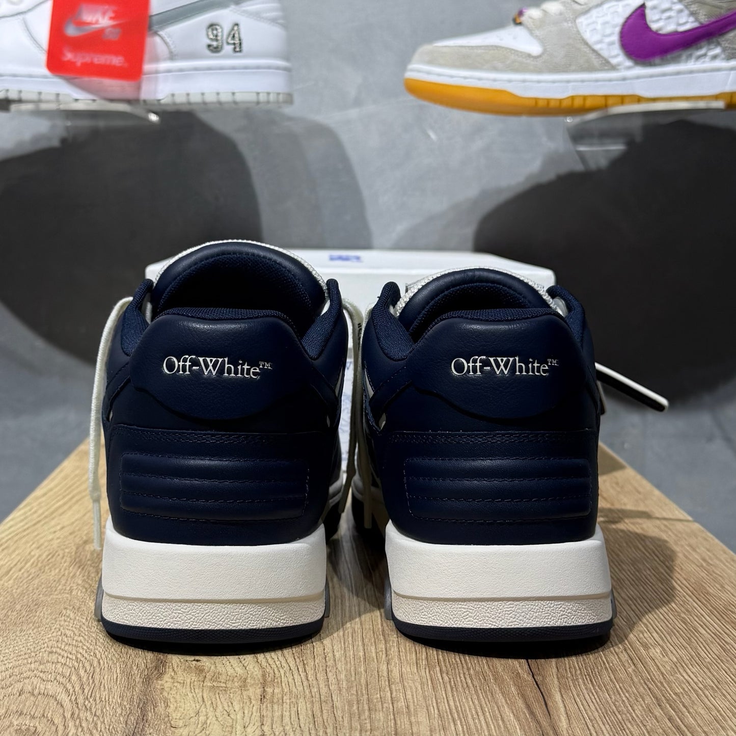 Off White Out Of Office - Navy