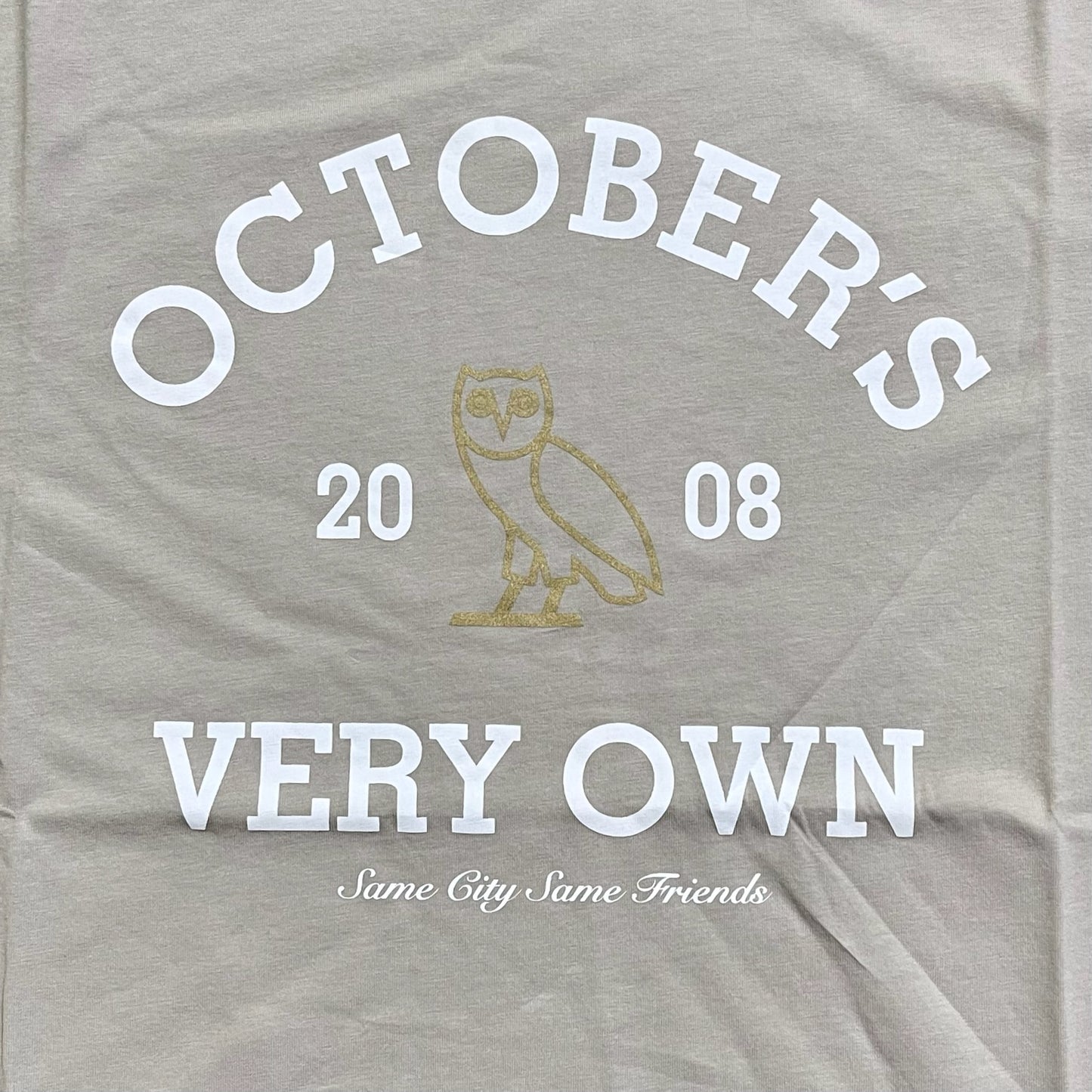 OVO Collegiate T-Shirt - Stone