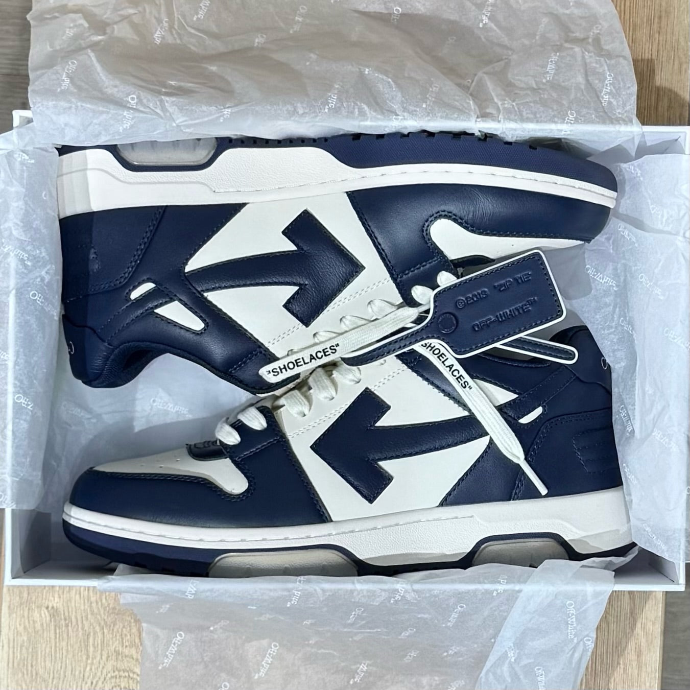 Off White Out Of Office - Navy